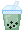 'Green Bubble Tea' Icon by Pixel Revival